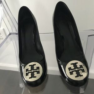 Black Patent Leather Tory Burch Pumps- 6.5